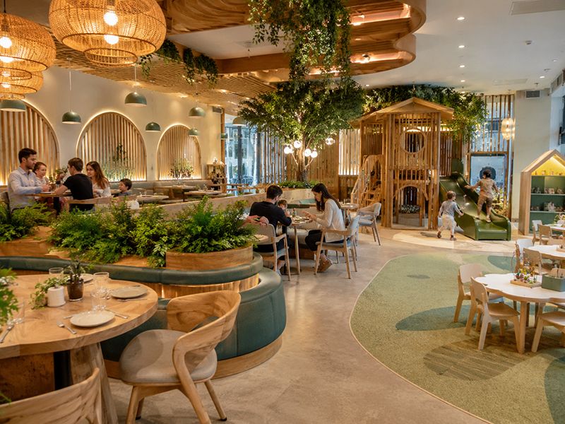 Indoor Playground for Family Restaurants and Cafes