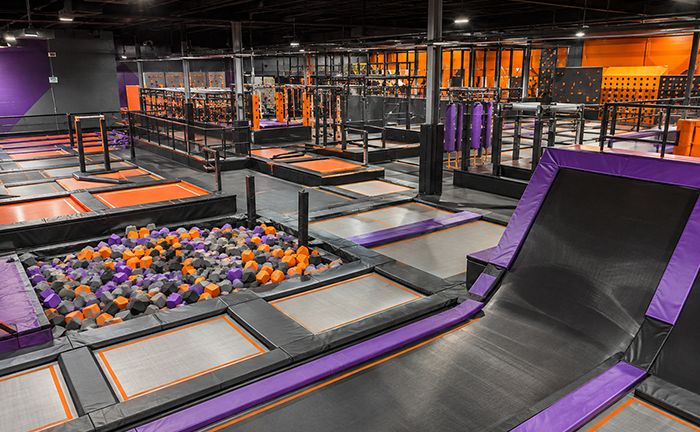 High-Altitude Indoor Rope Course