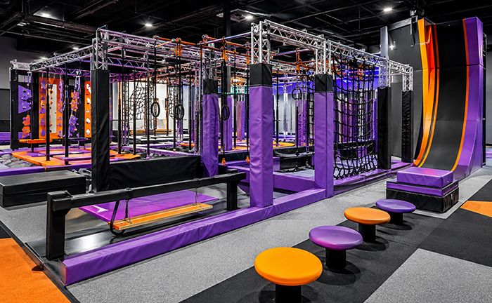 100m² Ninja Warrior Course