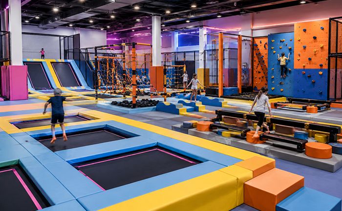 150m² Bounce and Fitness Zone