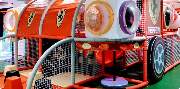 1850㎡ Customized Indoor Playground Equipment In Indonesia