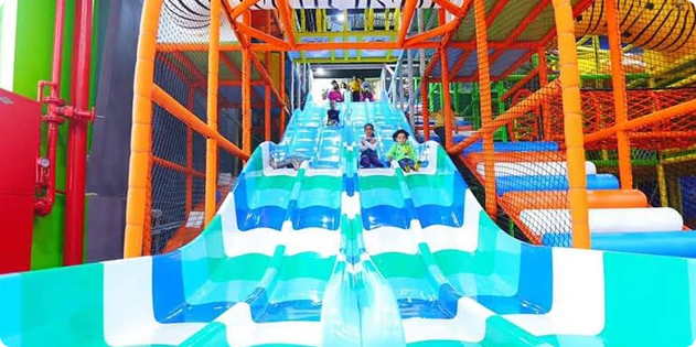 1850㎡ Customized Indoor Playground Equipment In Indonesia