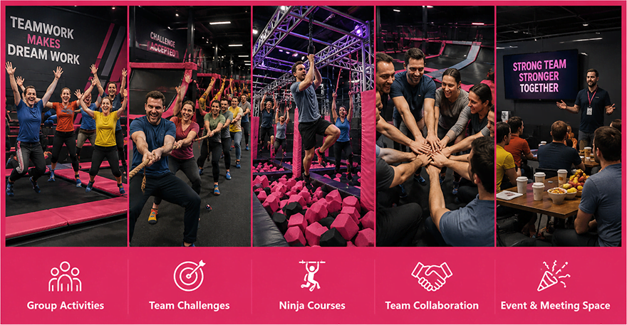 Indoor Adventure Park Corporate Team Building