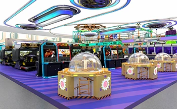 Classic Arcade Cabinets Indoor Playground Attraction