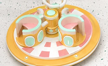 Manual/Electric Spinning Chair Indoor Playground Attraction