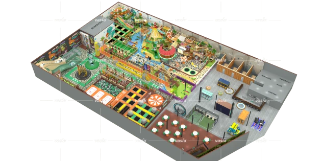 Huaxia Amusement: 2,536 m² Indoor Trendy Playground in Alicante