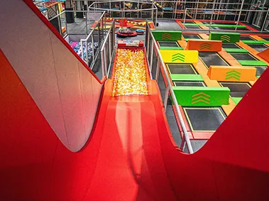 Super Slide Indoor Playground Attraction